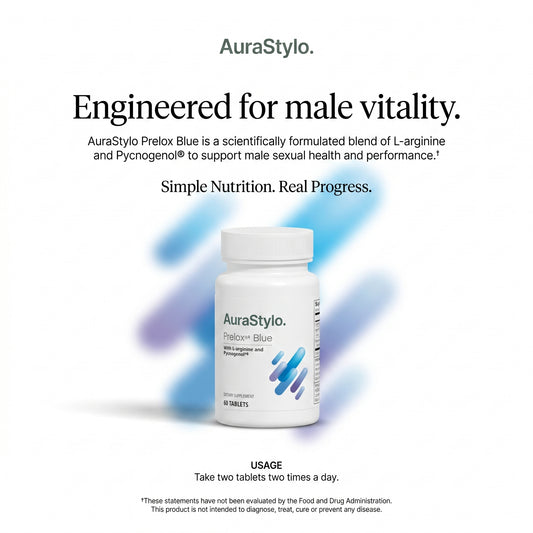 AuraStylo Prelox Blue | Men’s Wellness Support