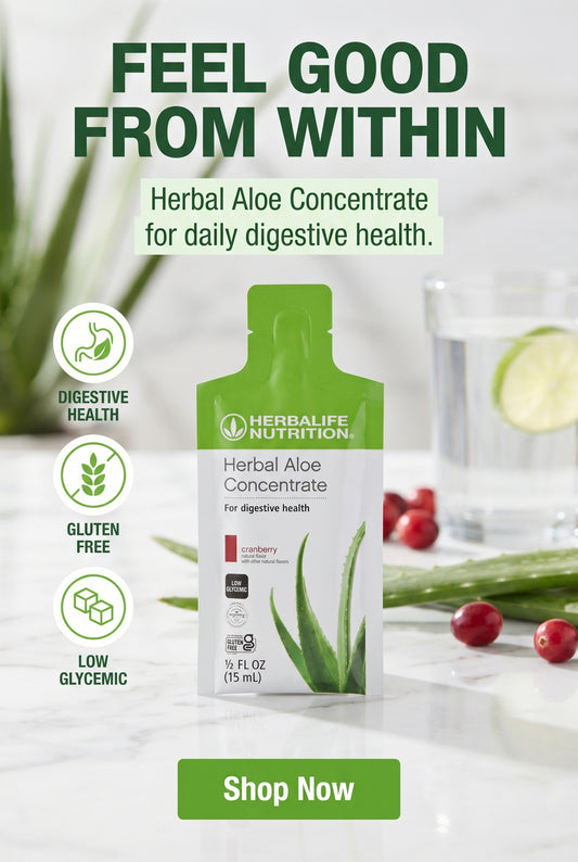Herbal Aloe Concentrate Single-Serve Packets