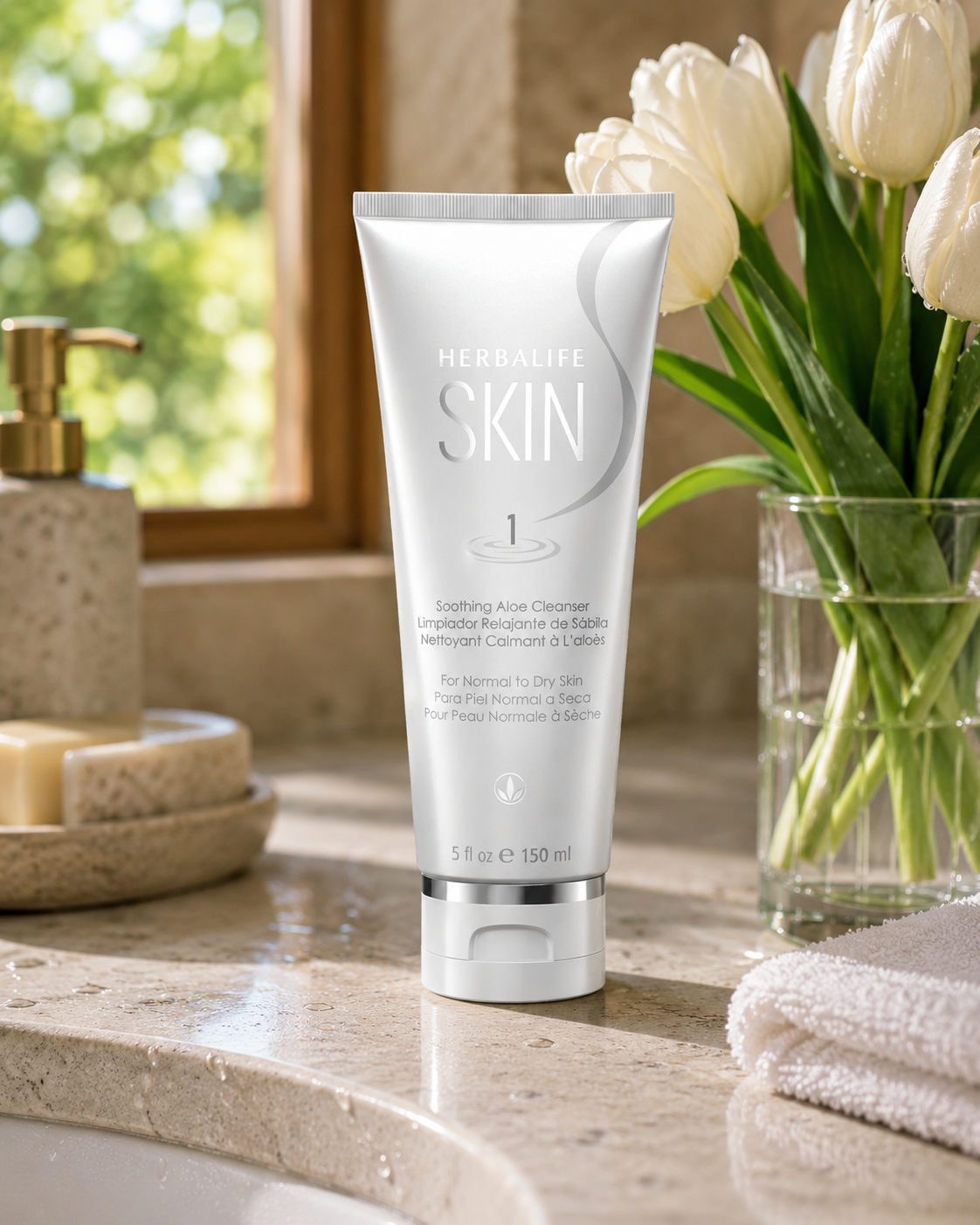 Skin Soothing Aloe Cleanser for Dry Skin