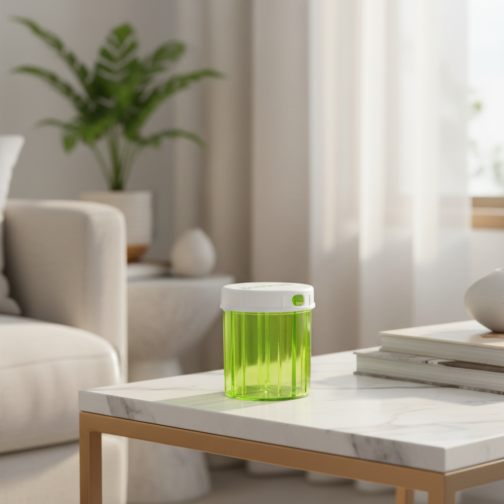 Tablet Dispenser: Store Your 4 Supplements