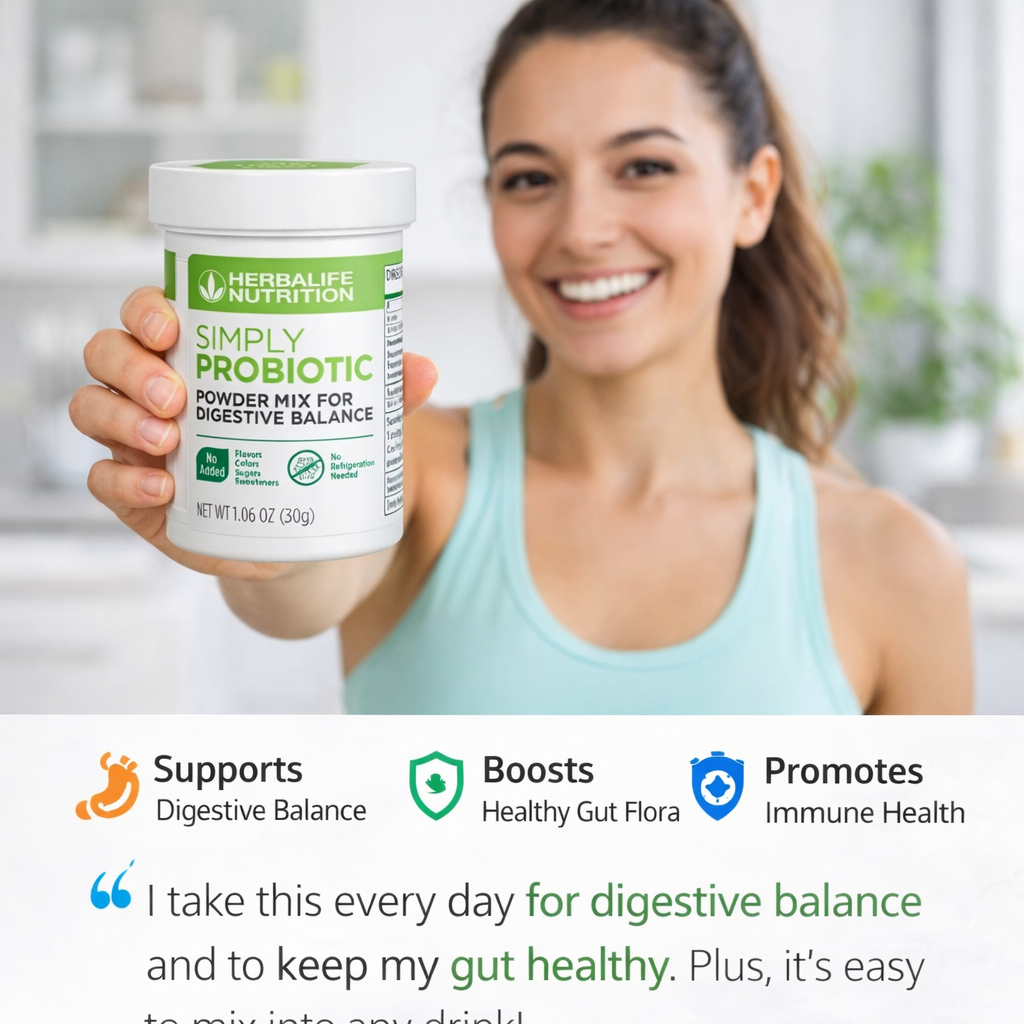 Daily probiotic supplement powder for gut and digestive health
