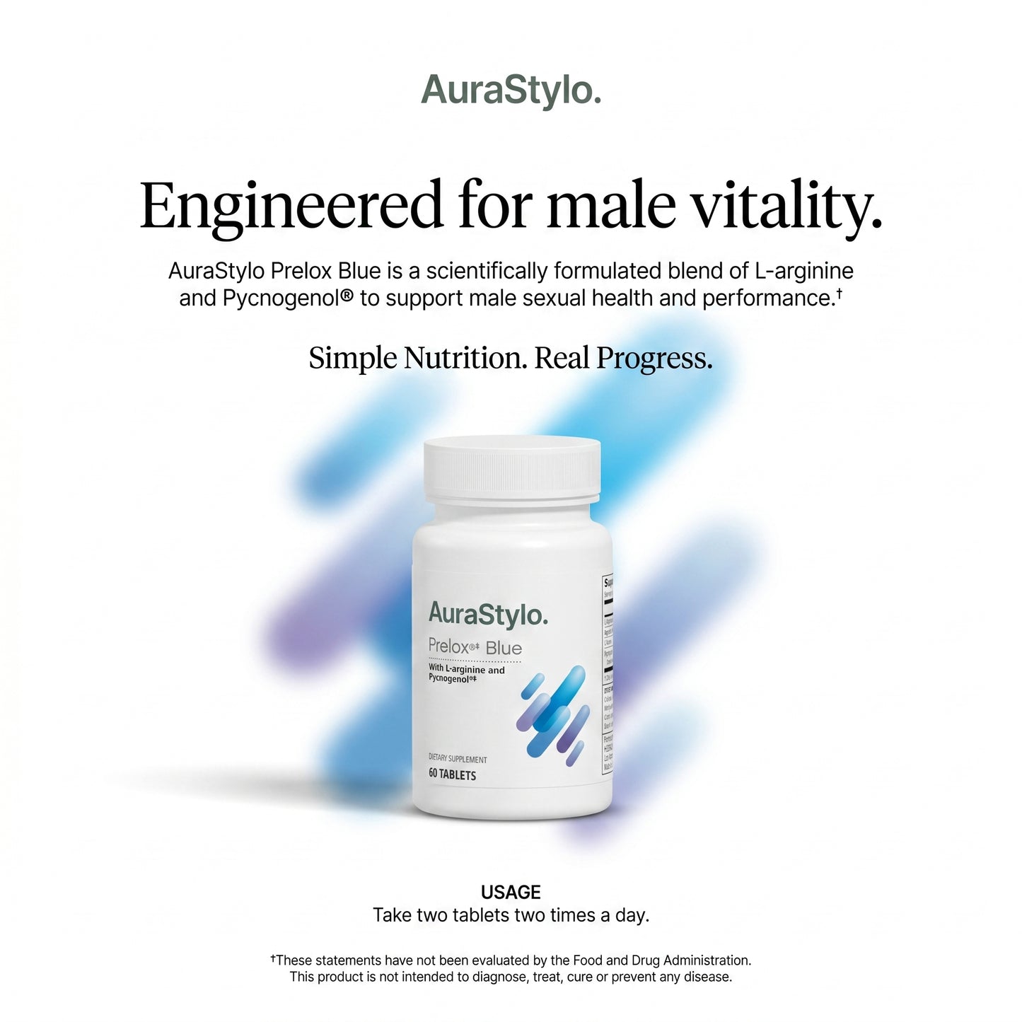 AuraStylo Prelox Blue | Men’s Wellness Support
