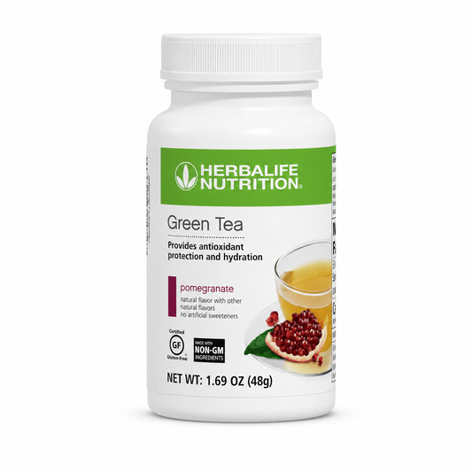 Green Tea Pomegranate Instant Green Tea Powder AuraStylo