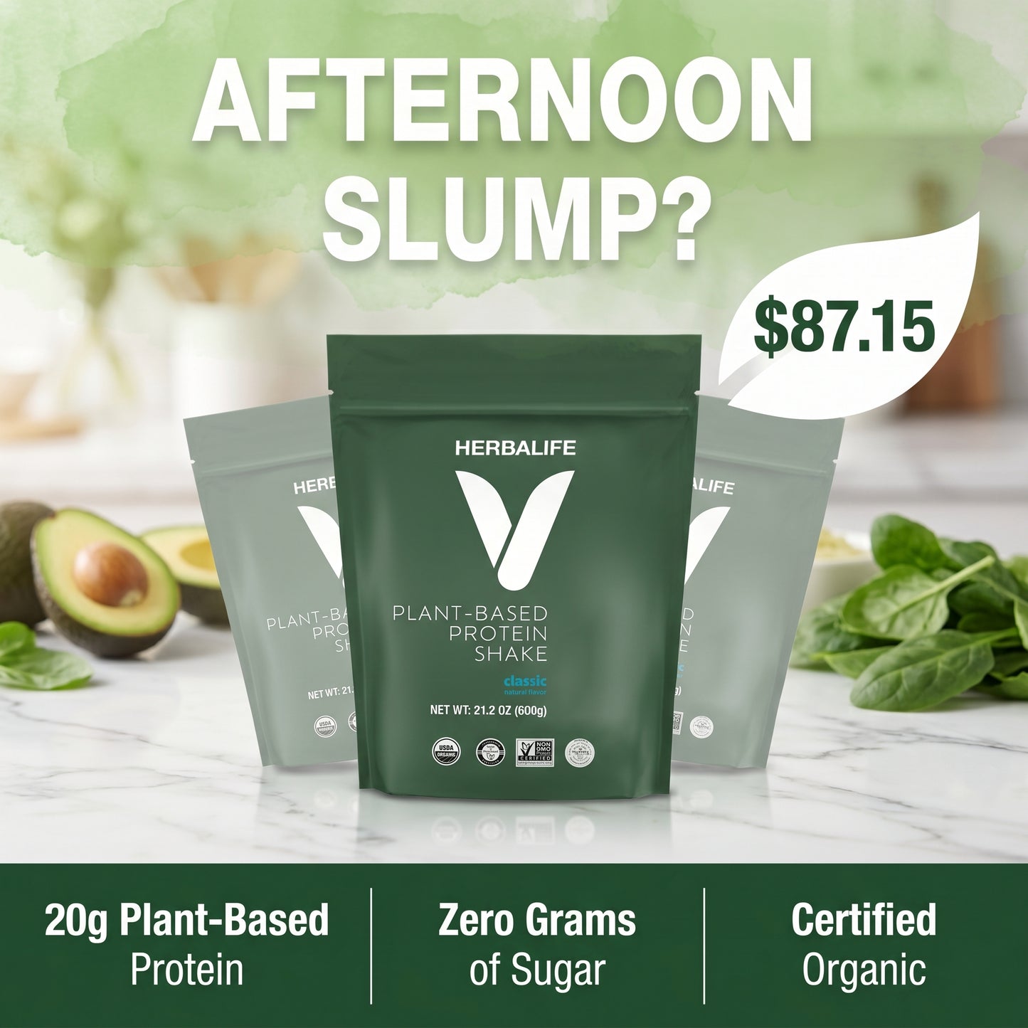 HERBALIFE V Plant-Based Protein Shake
