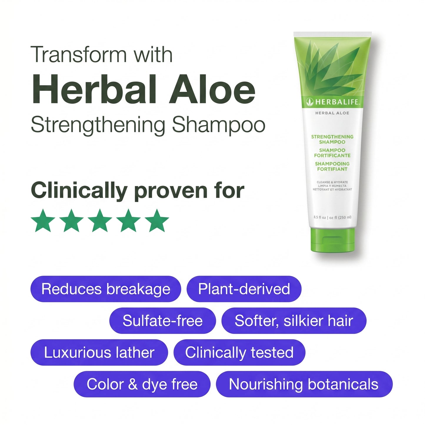 Herbal Aloe Strengthening Shampoo