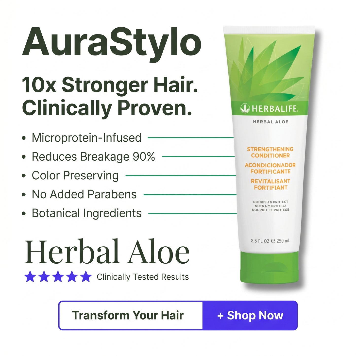 Herbal Aloe Strengthening Conditioner