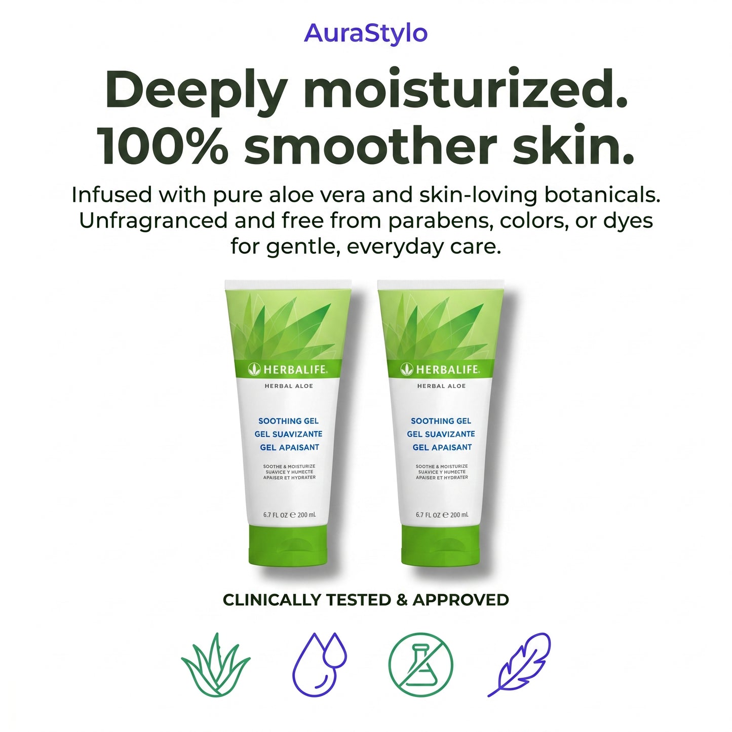 Herbal Aloe Soothing Gel