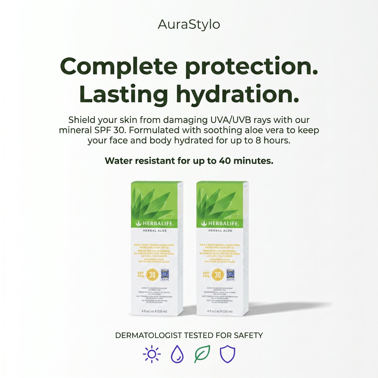 Herbal Aloe Face & Body Sunscreen