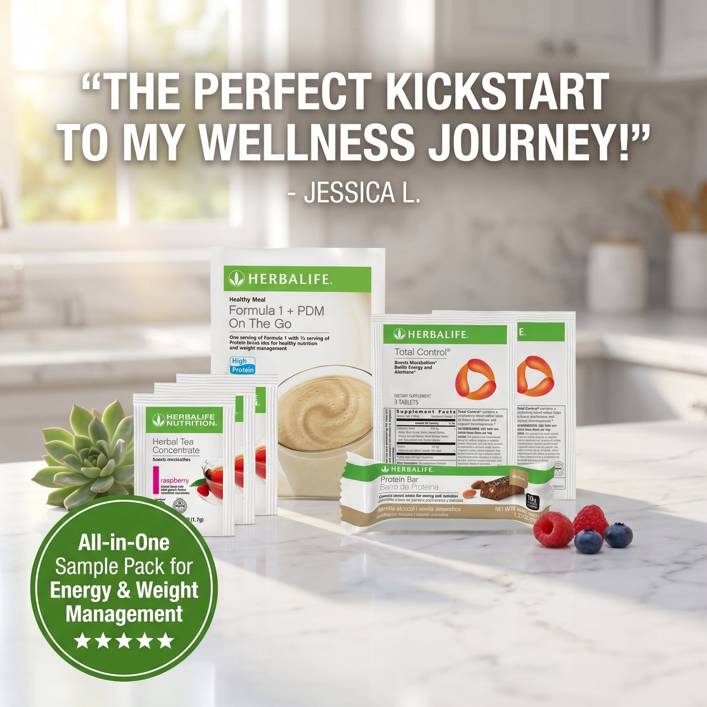 Weight Loss Challenge Product Sample Pack