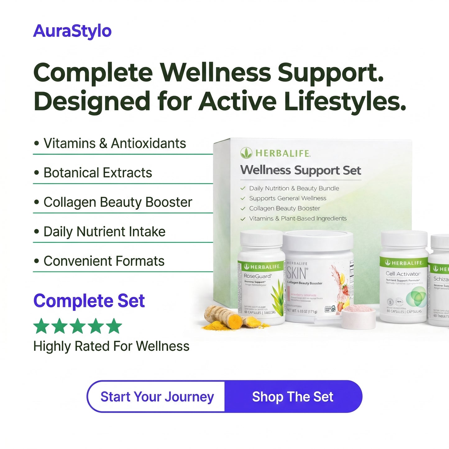 Herbalife Wellness Support Set