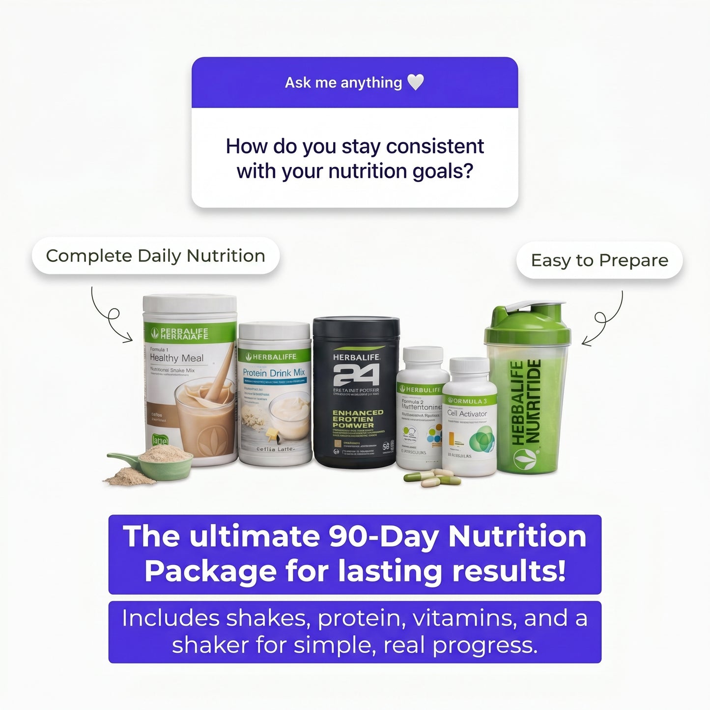 Herbalife 90-Day Nutrition Package