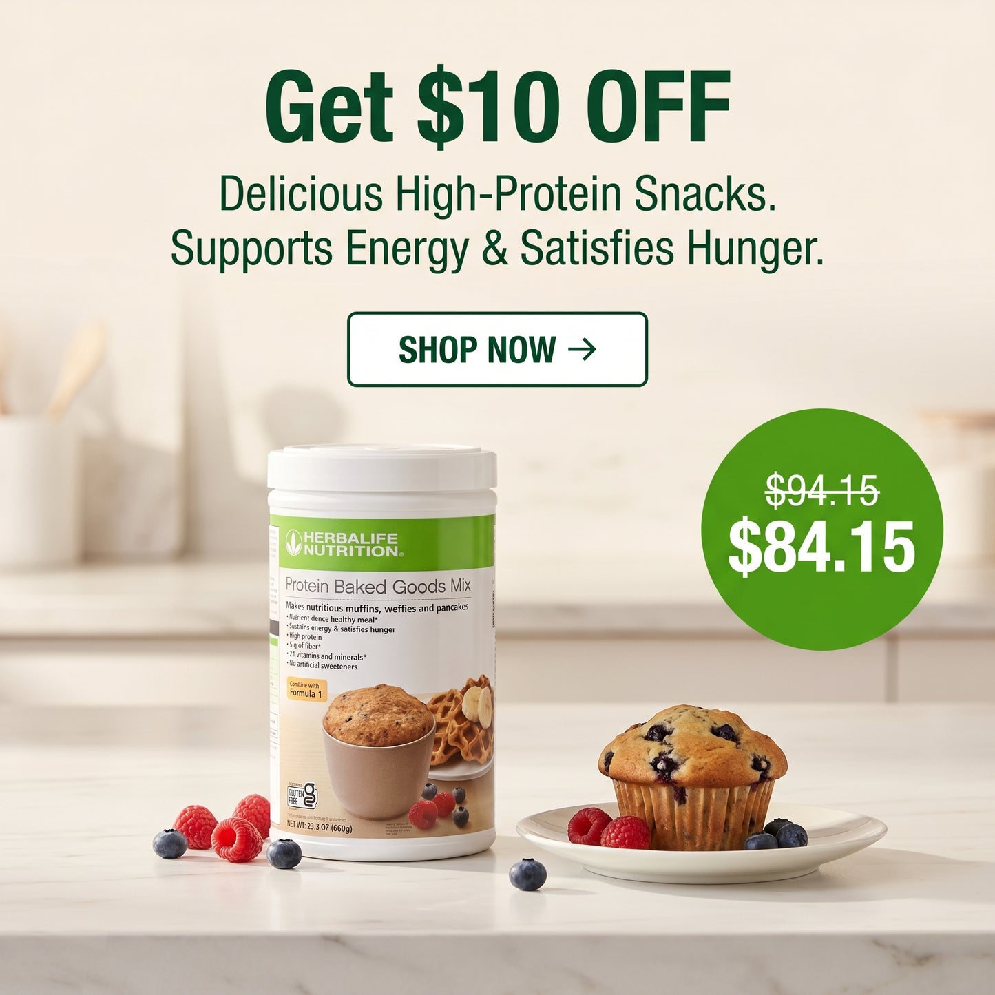 Protein Baked Goods Mix
