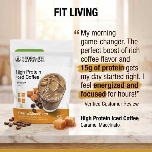 High Protein Iced Coffee