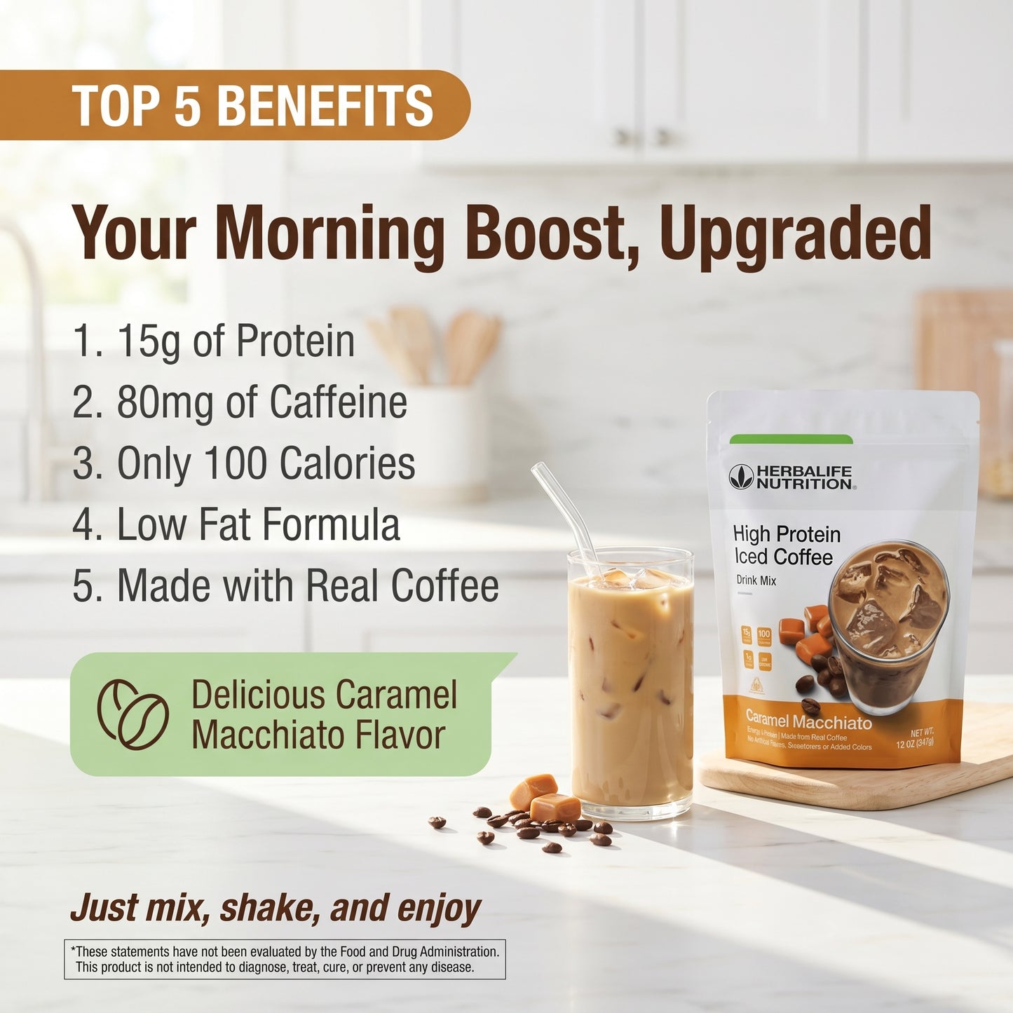 High Protein Iced Coffee