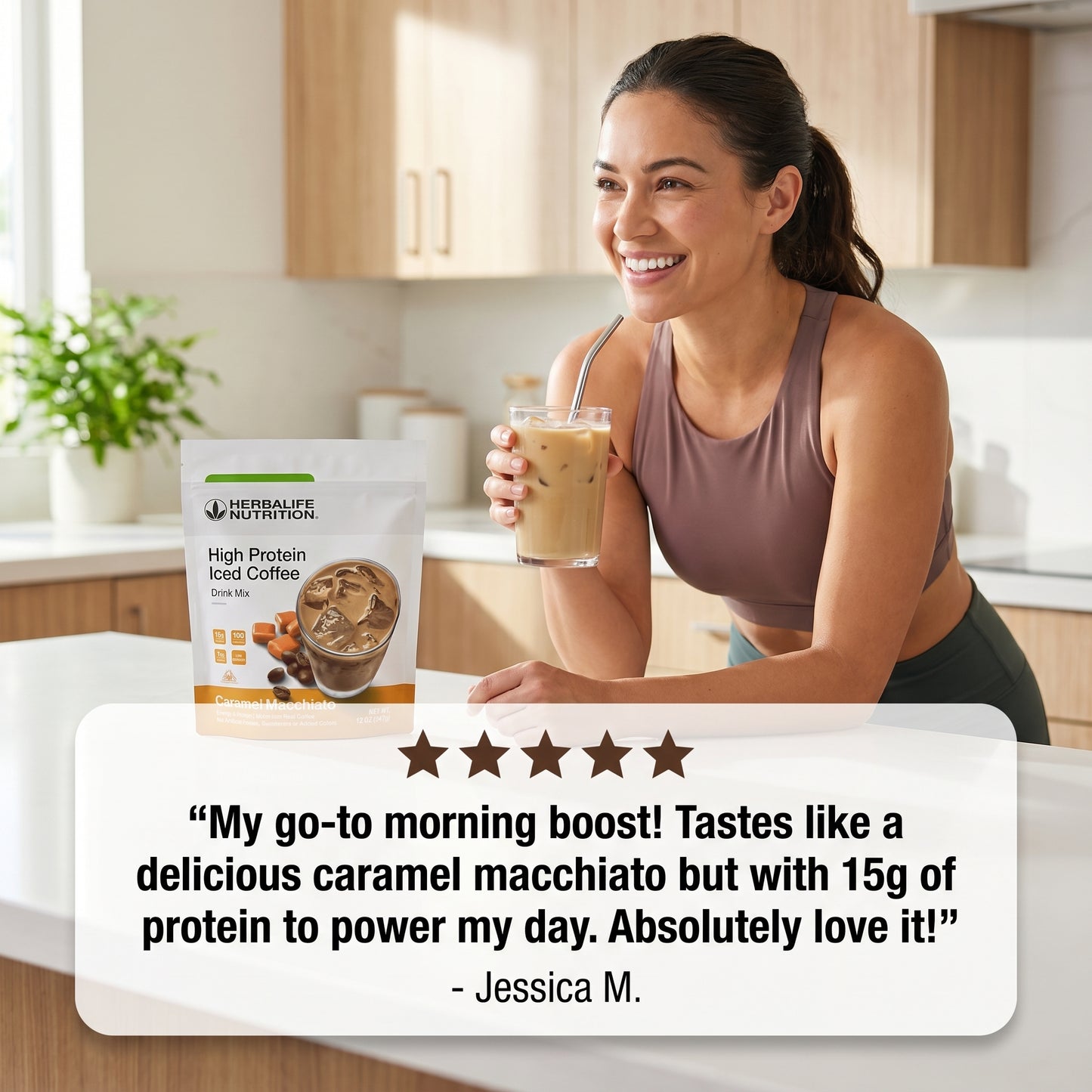 High Protein Iced Coffee