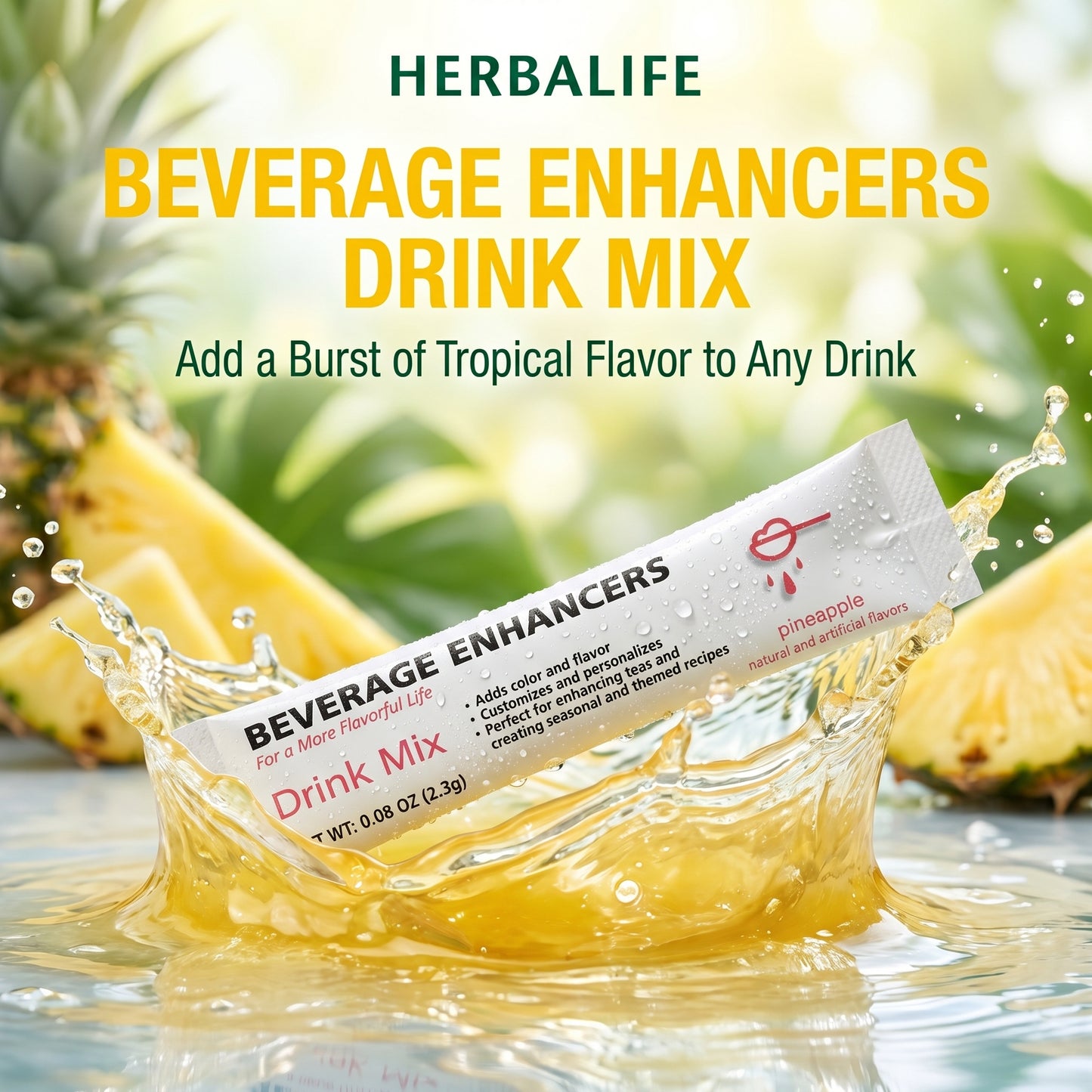 Beverage Enhancers Drink Mix Single-Serve Packets