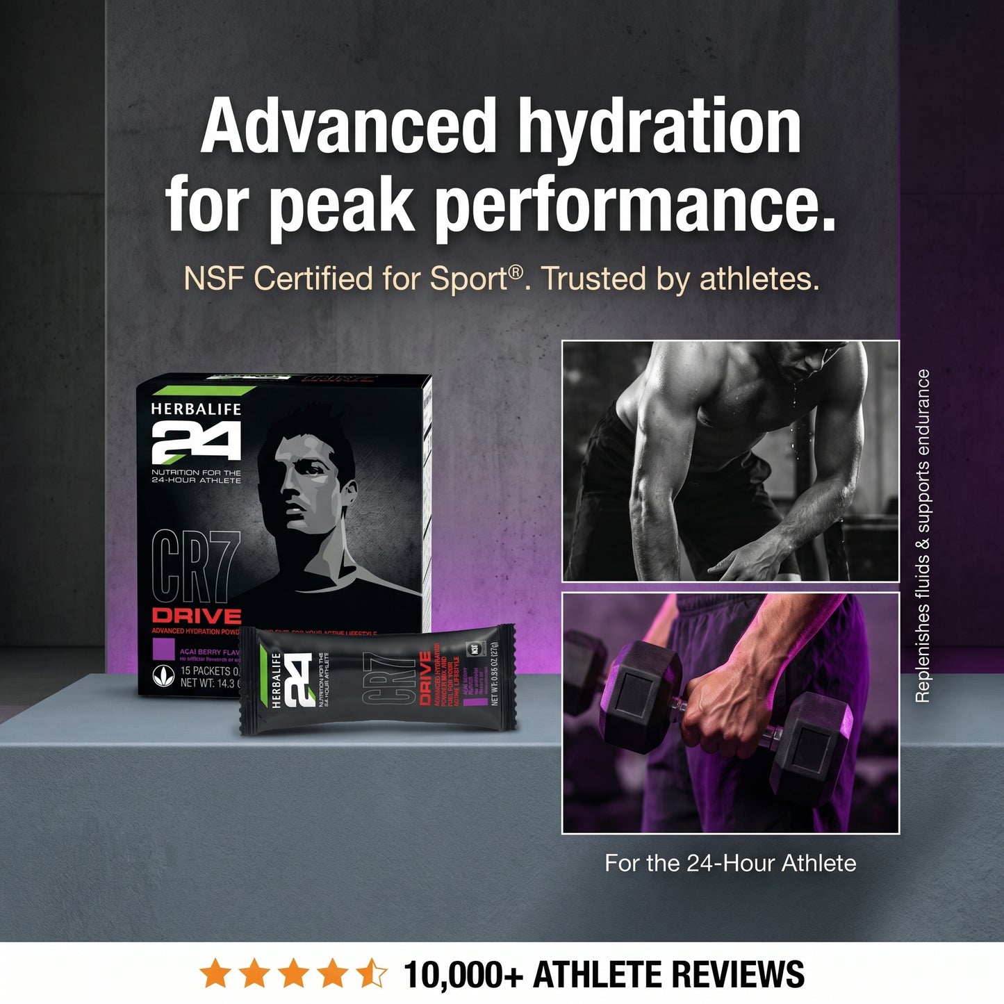 Herbalife24® CR7 Drive: Açaí Berry 29 Oz.
