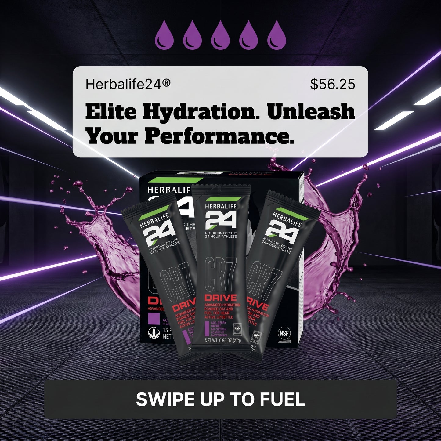 Herbalife24® CR7 Drive: Açaí Berry 29 Oz.