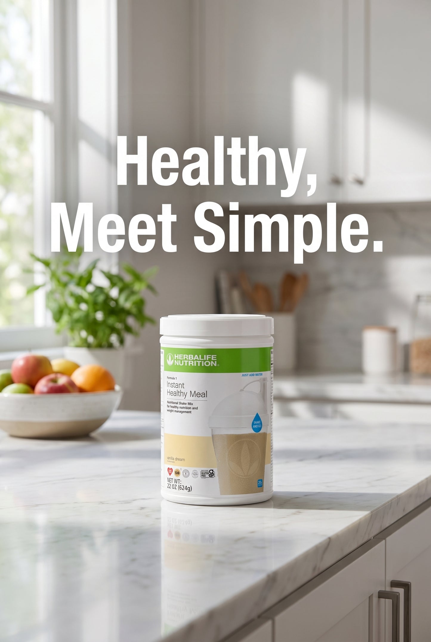 Formula 1 Instant Healthy Meal Nutritional Shake Mix: Instant Creamy Chocolate