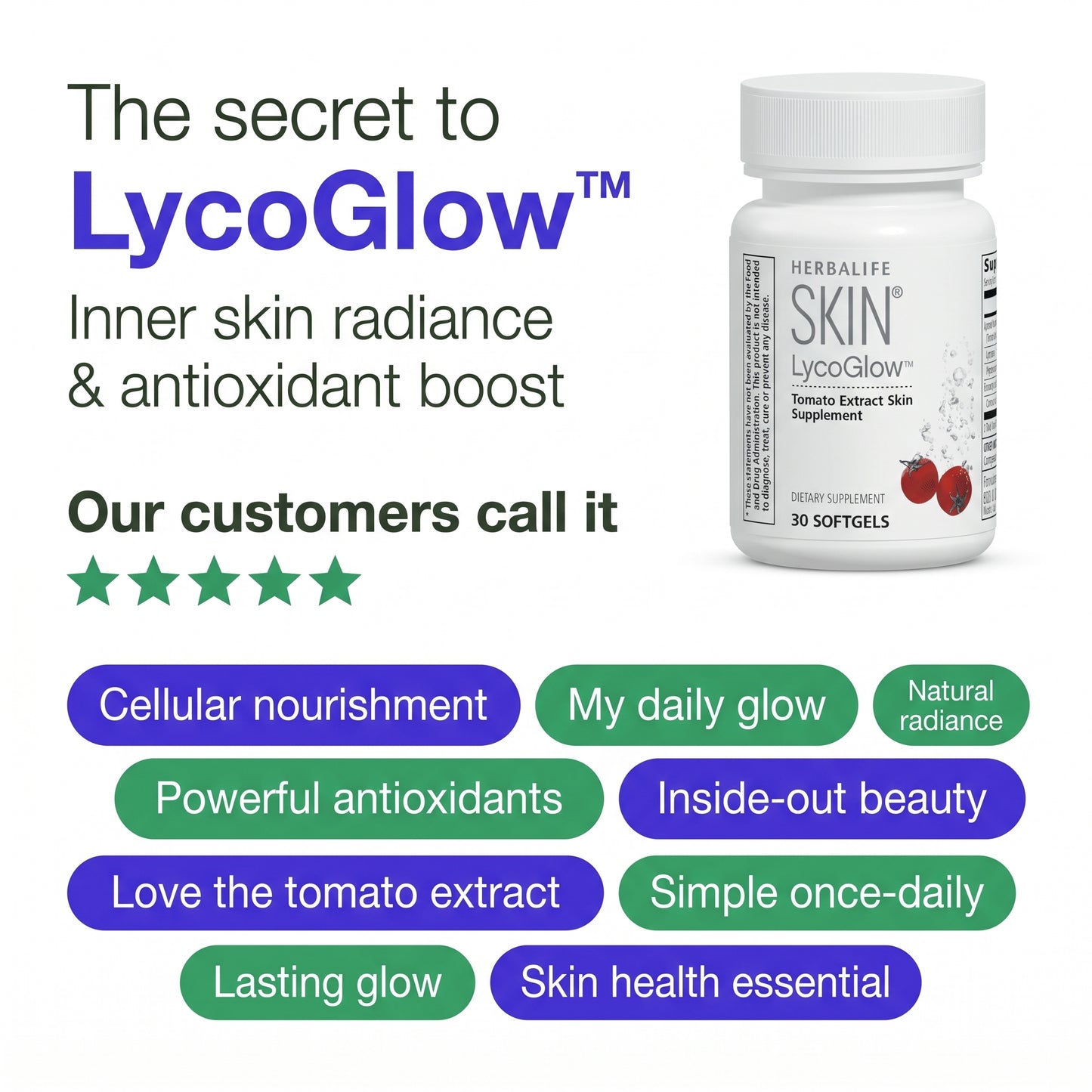 LycoGlow: Inner Skin Radiance & Antioxidant Boos