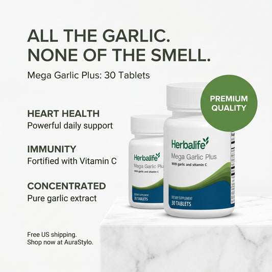 Mega Garlic Plus: 30 Tablets