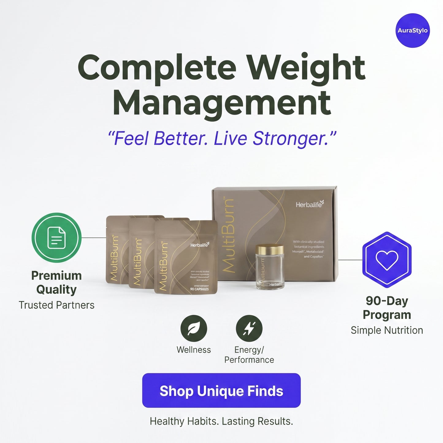 MultiBurn™ 90-Day Kit for Weight Loss