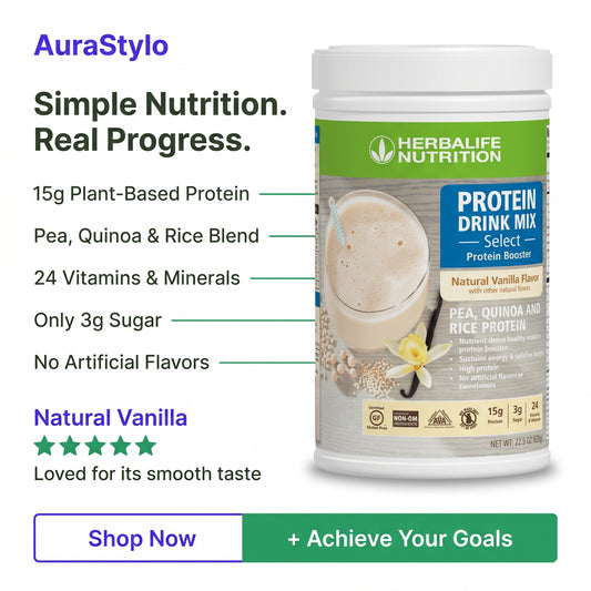 Protein Drink Mix Select: Natural Vanilla flavor
