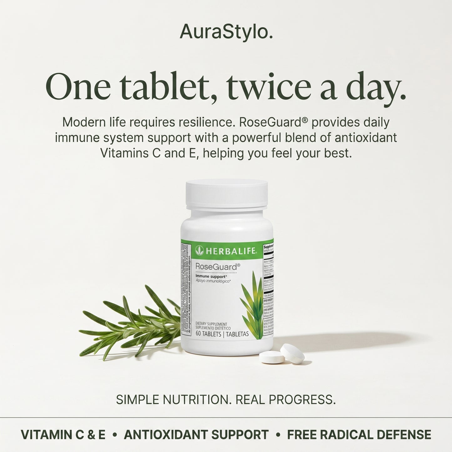 RoseGuard®: 60 Tablets