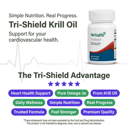Tri-Shield Krill Oil Omega-3 Softgels