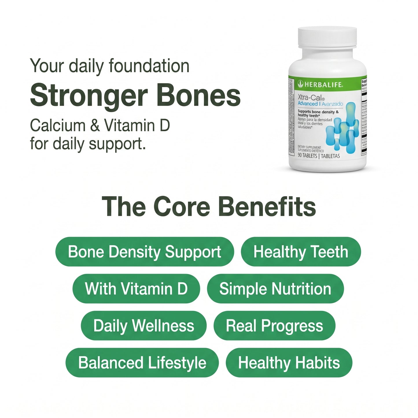 Xtra-Cal® Advanced: 90 Tablets