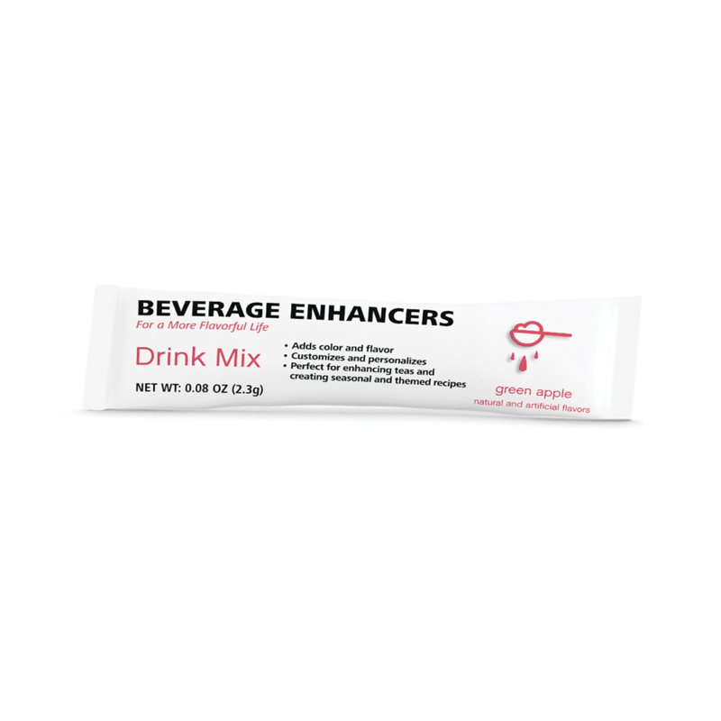 AuraStylo Beverage Enhancers drink mix packet for adding coconut flavor to beverages.