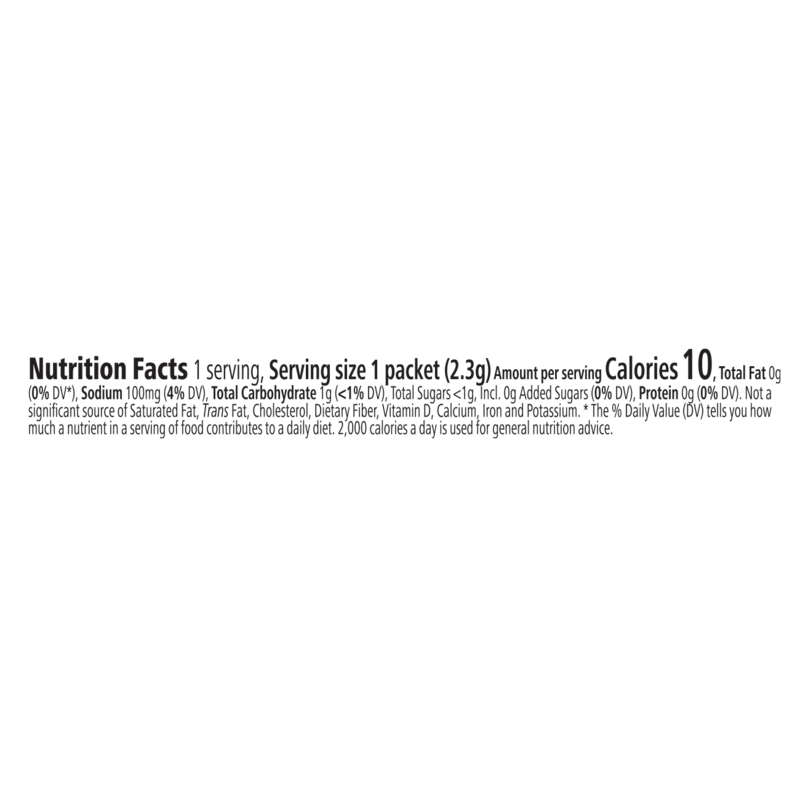 AuraStylo Beverage Enhancers drink mix packet for adding coconut flavor to beverages.