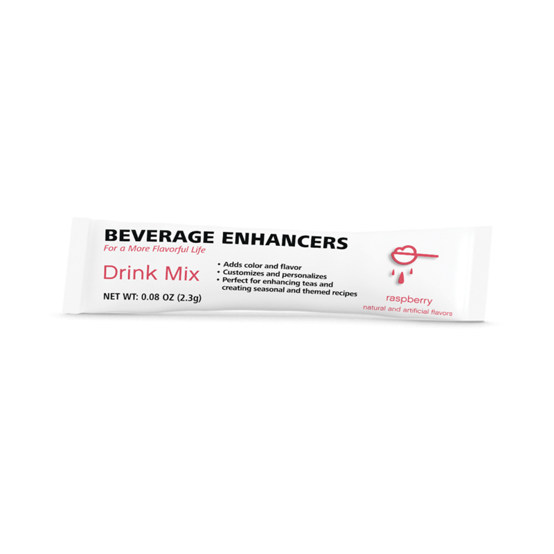 AuraStylo Beverage Enhancers drink mix packet for adding coconut flavor to beverages.