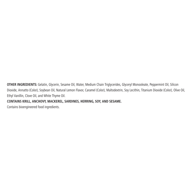 Ingredients list for AuraStylo Core supplement, includes various oils and bioengineered food ingredients.