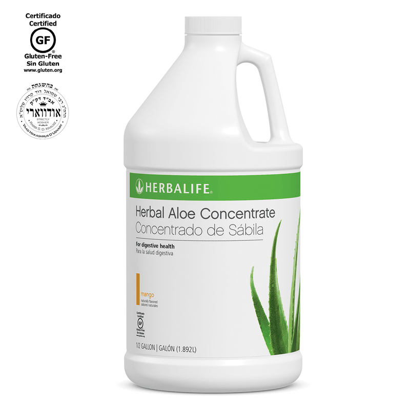 AuraStylo Herbal Aloe Concentrate in a gallon container for digestive health and nutrient absorption.