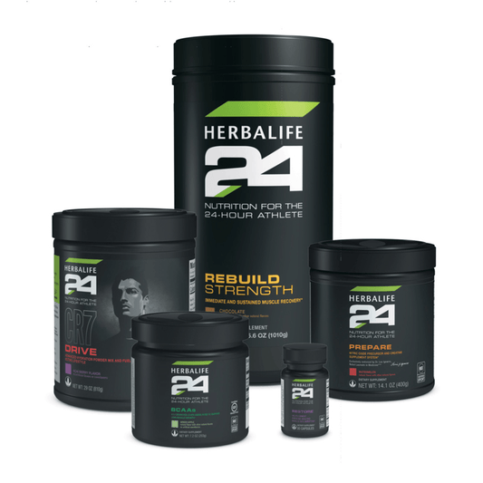 AuraStylo Workout bundle including Herbalife 24 products for active athletes and nutrition support.