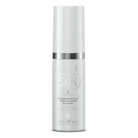Herbalife Skin toner bottle on a white background