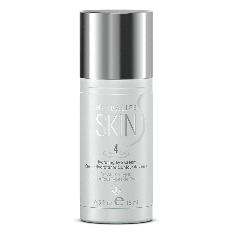 Herbalife Skin Hydrating Eye Cream bottle on a white background