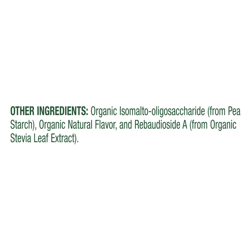 List of other ingredients on a white background