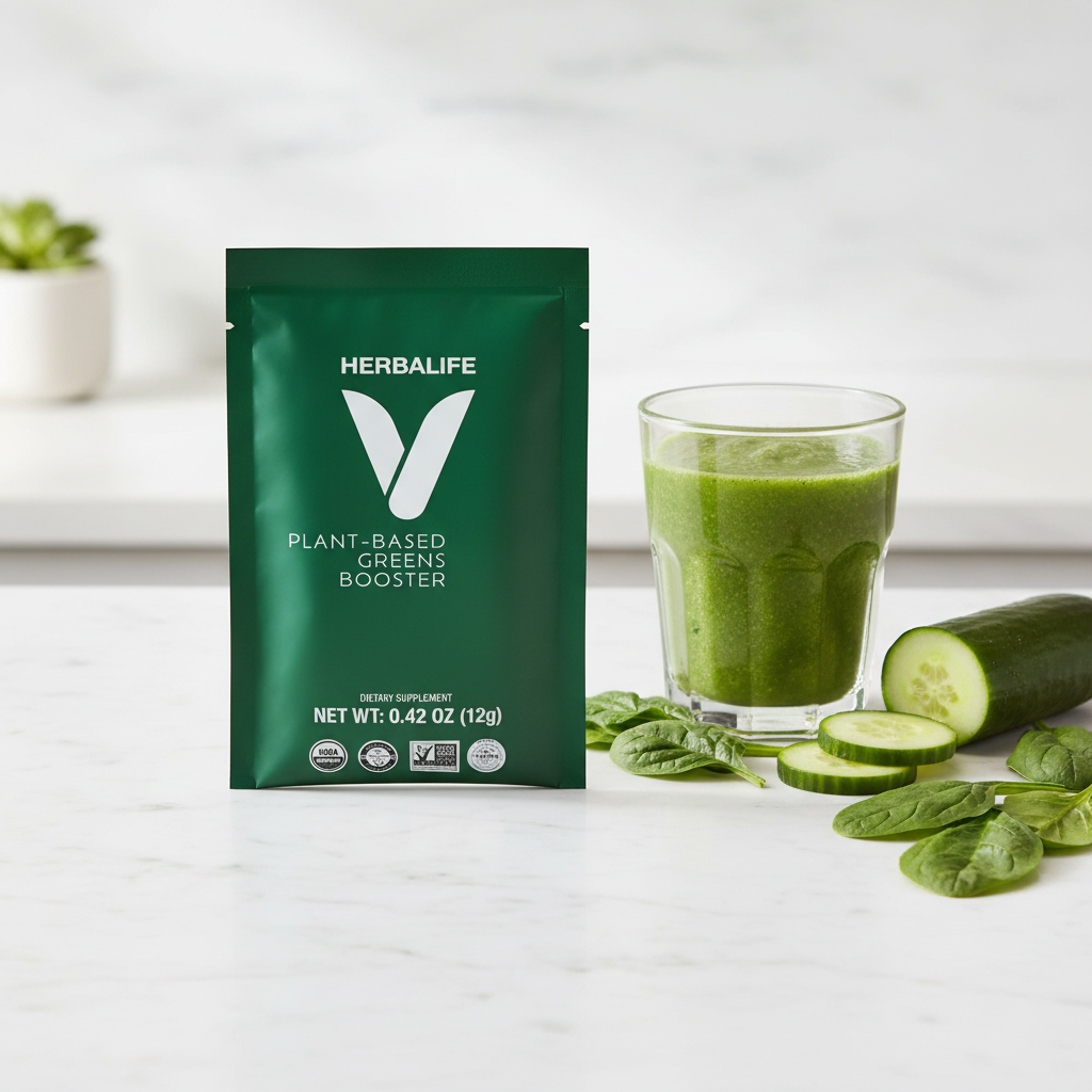 HERBALIFE V Plant-Based Greens Booster Single-Serve Packets