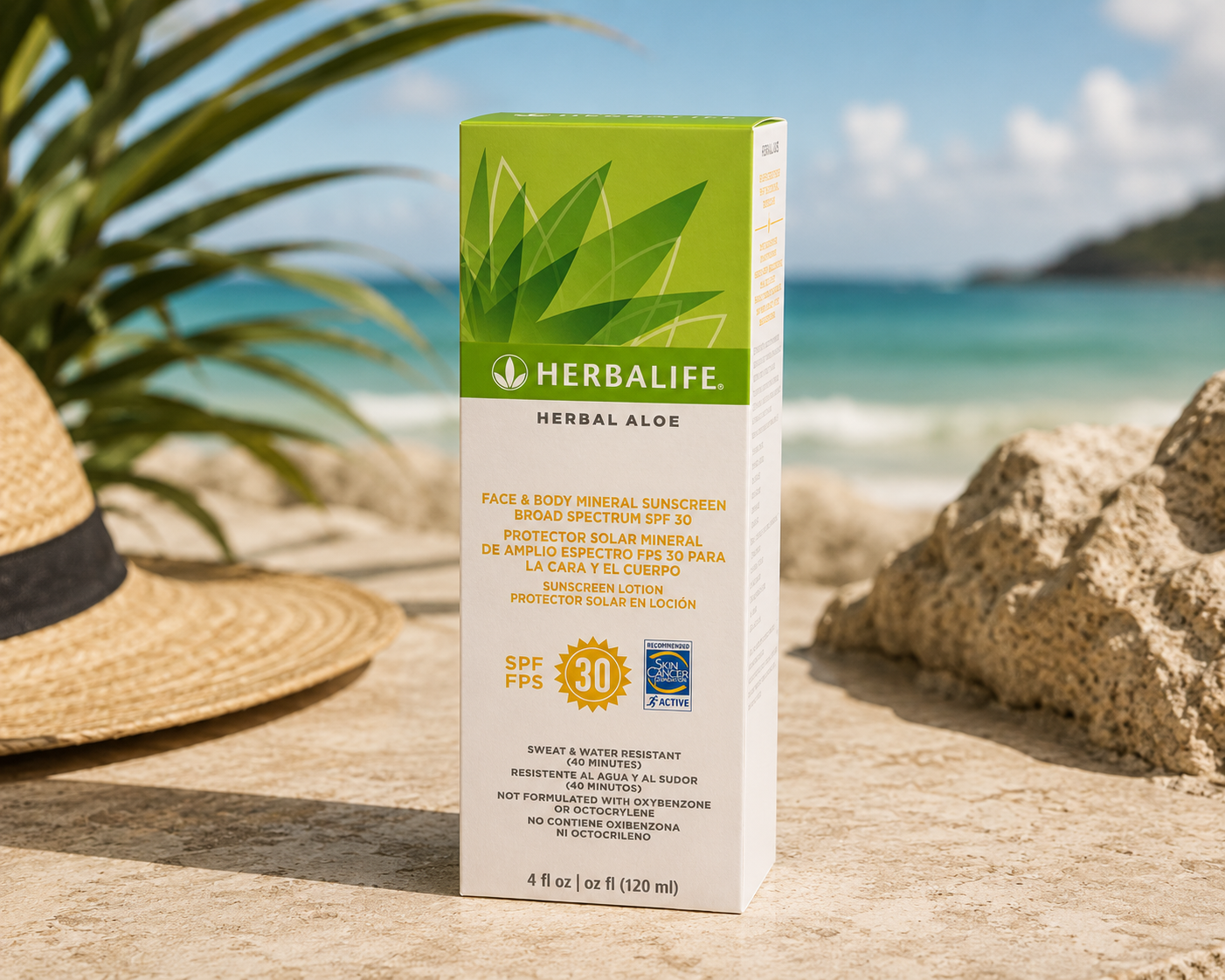 Herbal Aloe Face & Body Sunscreen