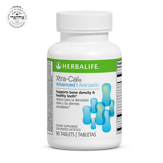 Xtra-Cal® Advanced: 90 Tablets, dietary supplement for bone density and healthy teeth from Herbalife.